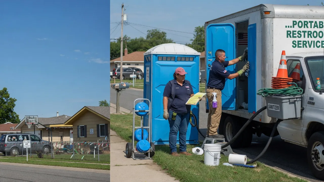 Portable Toilet Rental in Silverwood, MI near me